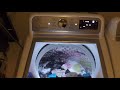 LG Top Load Washer with Turbowash Technology. Complete Wash Cycle