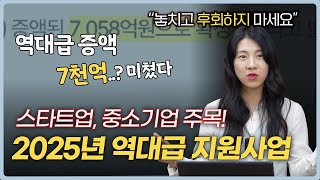 스타트업 중소기업 주목! 역대최대 지원금이래요.. 올해 정부 지원사업 미리 몰아서 확인하기