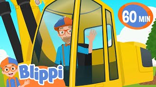 Excavator Song! | BLIPPI | Educational Songs For Kids