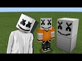 How To Make a Wearable Marshmello Helmet - Minecraft PE (Android)