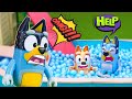 Summer of BLUEY! Backyard Pool Adventure | Lessons For Kids | Pretend Play with Bluey Toys