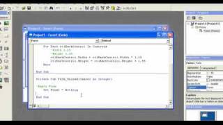 Video 19: VB 6 Programming, Looping Through Controls And Forms, Unload And Load Properly
