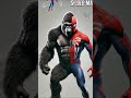 ai creation incredible fusion formed by fusing spiderman and king kong ai spiderman shorts fyp