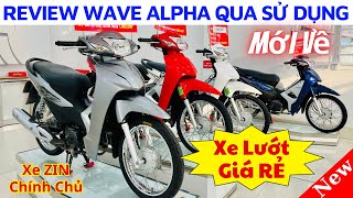 Báo giá Wave Alpha qua sử dụng giá rẻ mới về tại Hồng Đức 10