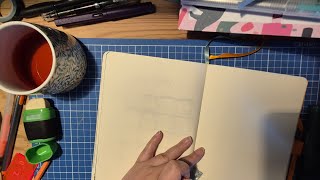 VERY rambly 2025 + january + week 2\u00263 bullet journal set up