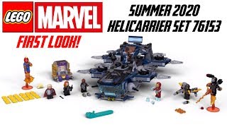 LEGO MARVEL HELICARRIER Summer 2020 Set 76153 REVEALED!