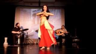 Carolina SanVel dancing to Uskudara Gideriken performed by Badrawn at ABDC 2014