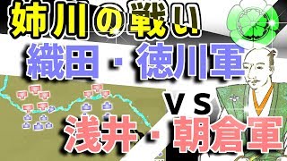 姉川の戦い　織田・徳川軍vs 浅井・朝倉軍