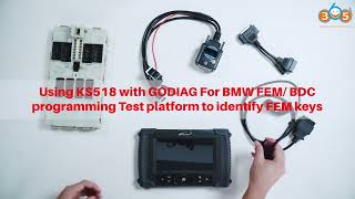 How to use Lonsdor K518S with Godiag FEM Test Platform-  OBDII365