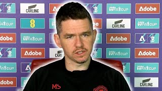 Marc Skinner pre-match press conference | Man Utd Women v Tottenham Women | FA Cup Final