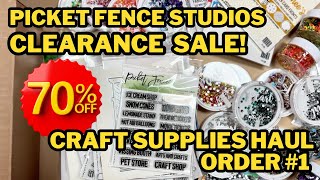 Don’t Miss This Clearance Craft Sale! 70% OFF Picket Fence Stamps, Dies & More!