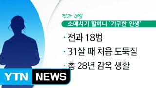 전과18범 70대 소매치기, 또 쇠고랑 / YTN