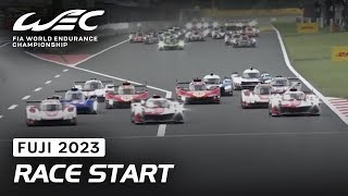 Race Start and First Minutes I 2023 6 Hours of Fuji I FIA WEC