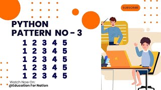 Python Pattern Programming in Hindi | python programming | number patterns in python