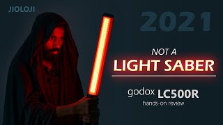 Godox LED Light stick | LC500R Unbox Review | Lightsaber RGB Light | JIOLOJI