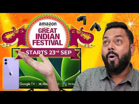 Best Amazon Great Indian Festival 2022 Deals⚡Feat. Top Deals on Mobiles and TVs