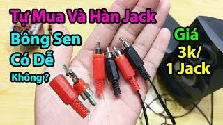 Tự Mua Và Hàn Jack Bông Sen AV, khi bị hỏng đơn giản