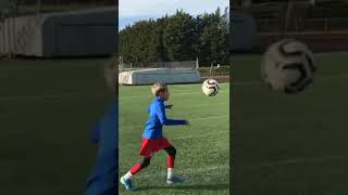 Can You Perform A No Look Touch As Good As U11 Man United JJ10? || SY Football X @jjnr10