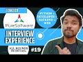 Pure Software Interview Experience | Python/Django Developer Interview Question Answer | Coding Ques