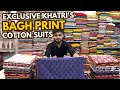 Exclusive Khatri's Bagh print cotton suit at very affordable prices