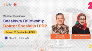 LPDP - Beasiswa Fellowship Dokter Spesialis 2023