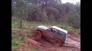 Mitsubishi Pajero 2.5 TD intercooler 38'' tyres test