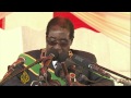 Mugabe says Zimbabwe elections free and fair