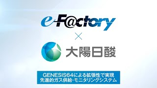 GENESIS64による拡張性で実現　先進的ガス供給・モニタリングシステム