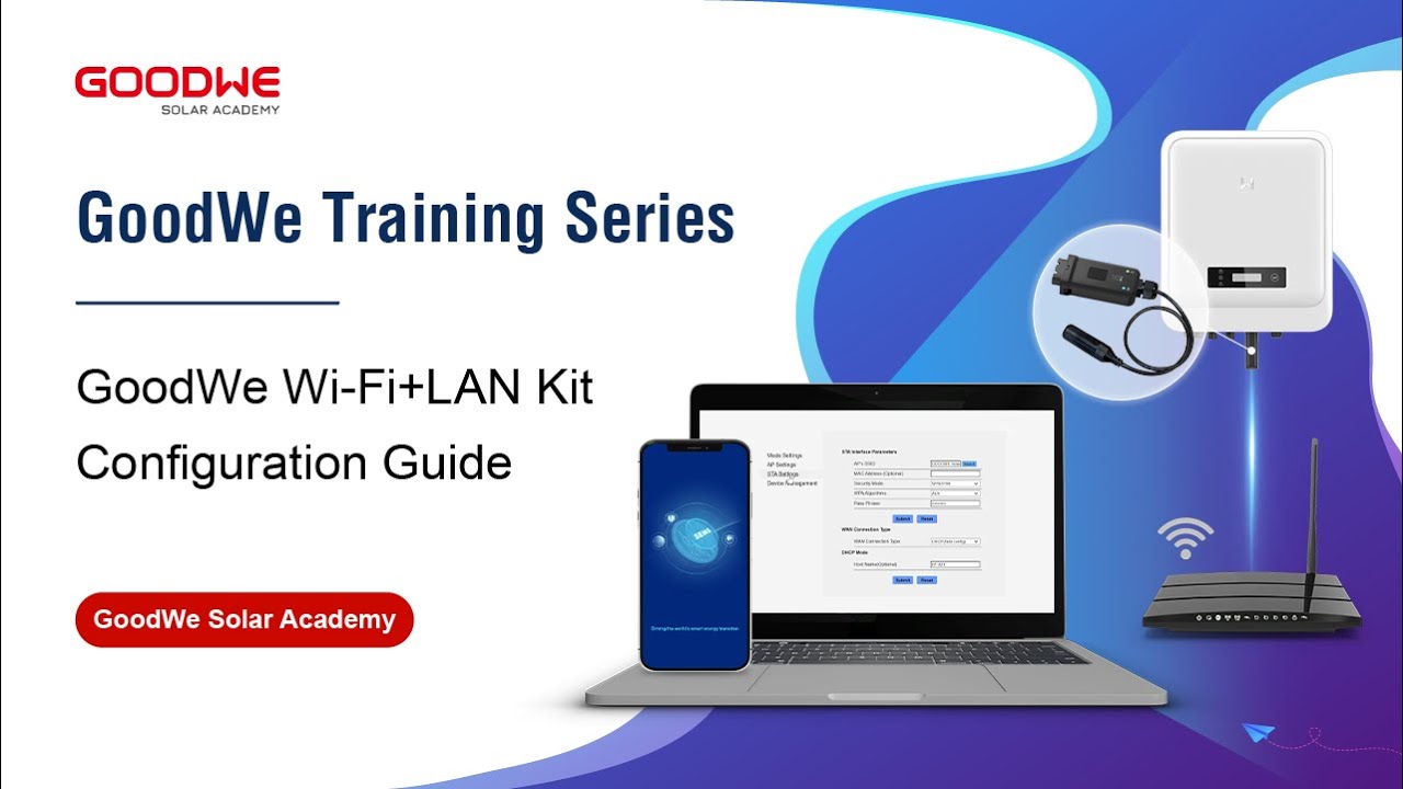 Goodwe Wi Fi Lan Kit Configuration Guide Youtube