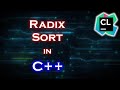 Radix Sort  - Algorithm Analysis | CLion |
