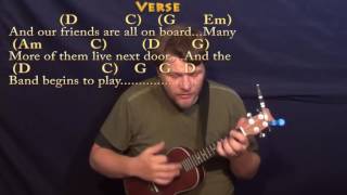 Yellow Submarine (Beatles) Ukulele Cover Lesson with Chords/Lyrics