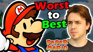 Ranking All Paper Mario Games from Worst to Best including Origami King - Infinite Bits