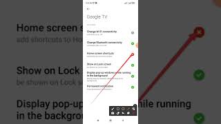 How to fix Google TV App Home screen shortcut setting on Android phone