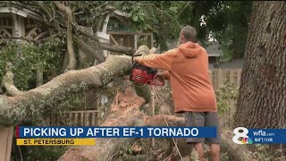 Tornado causes thousands of dollars of damage in St. Pete, none injured