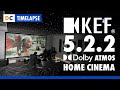 5.2.2 Dolby Atmos Home Theater Install Timelapse Sydney | Lexicon RV-6 | KEF Q950 | KEF KUBE 12b