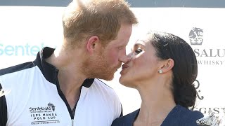 Meghan Markle Kisses Prince Harry After His Polo Match Victory!