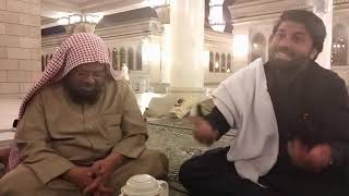 Anchor Owais Rabbani Exclusive Talk With Lal Rumal Muzafar Madni In Madina | Islami Debate In Madina