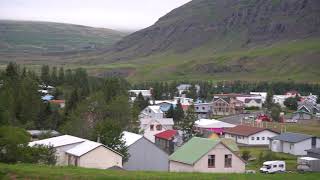 World of Waterfalls: Budararfoss and Seydisfjordur Panorama