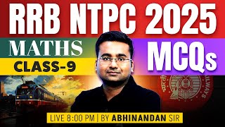 Rrb Ntpc Maths Classes 2025 Rrb Ntpc Maths Practice Set Important Mcqs ...