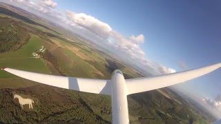 Gliding at Sutton Bank, North Yorkshire