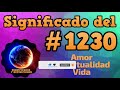 ✨ qué significa el numero 1230 significado del número 1230 significado numero angelical 1230