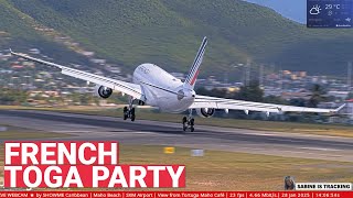 Air France ABORTS Landing at Princess Juliana Airport Sint Maarten