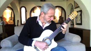 Flamenca blanca, Bellucci Guitars, Concert classical guitar