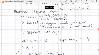 Recursive Sequence (MST Proof)