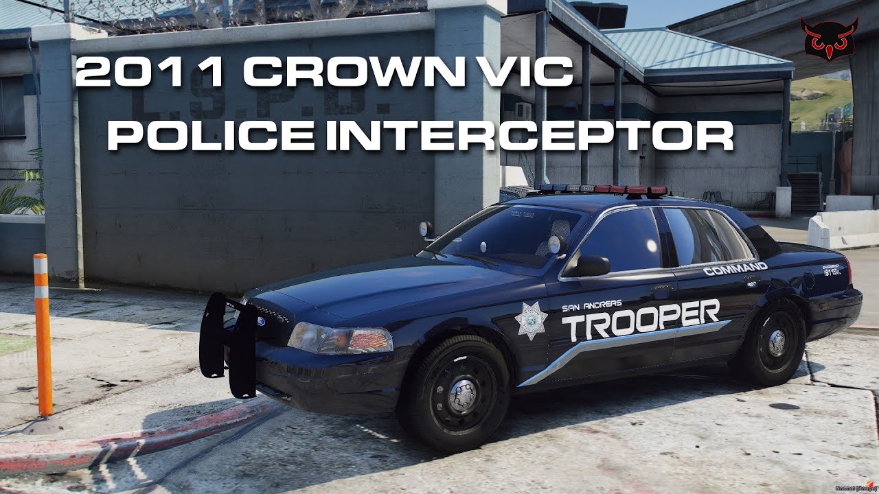 FiveM Cars - 2011 Ford Crown Vic Police Interceptor - YouTube