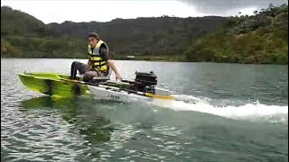 Japan  kayak  HUNTER  2HP    kayak Outboard Motor