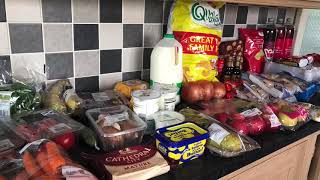 Morrison’s Mini grocery haul.  Slimming World Friendly.  Chopping boards and Boka delivery!