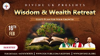 (LIVE) Wisdom And Wealth Retreat (16 February 2025) Divine UK