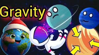 Gravity On Different Planets @Peekaboo_Kidz /define Gravity/Gravity video for kids