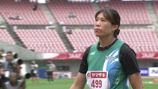 【第108回日本選手権】女子 円盤投 決勝5位 ●山本 実果●